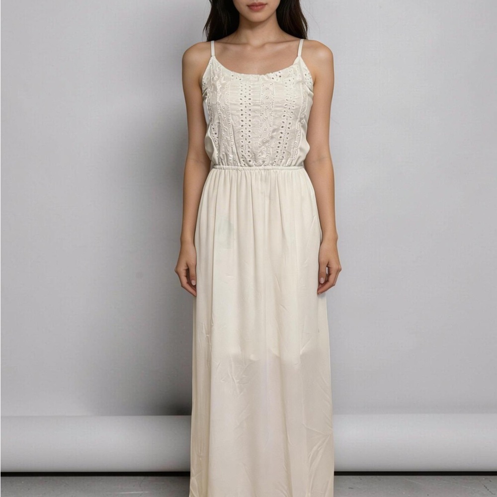 No Boundaries Cream Lace Dress